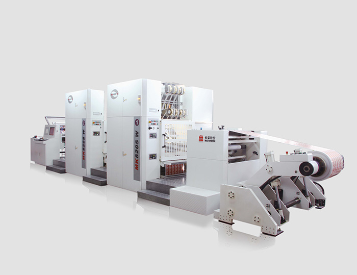 MK 2820SW圓壓圓卷筒紙機組式燙金機
技術描述：高速圓壓圓燙印技術
燙金方式采用圓壓圓連續運行的方式，沒有停歇時間，效率達到最大化。